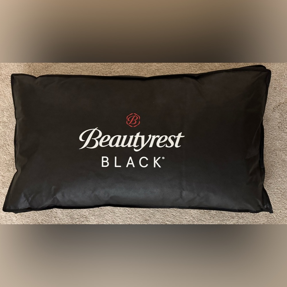 🎉LAST CHANCE🎉 BEAUTYREST BLACK Luxurious Down And Feather Blend Pillow - Picture 5 of 9